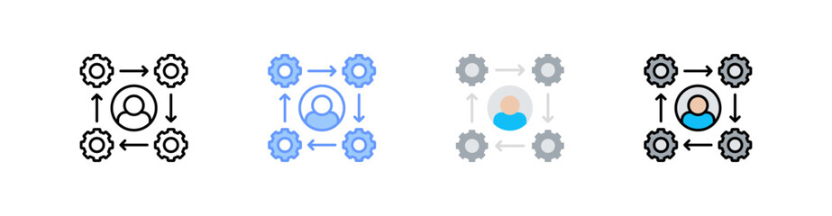 Skill Multistyle Icon Sheet