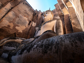 Legendary Buddha at Wat Si Chum, Sukhothai