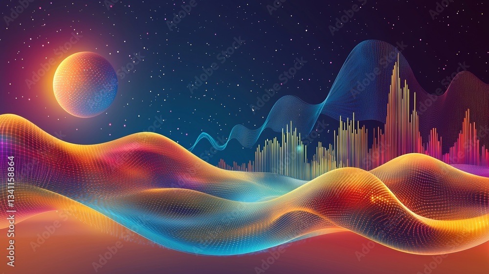 Poster flow dynamic data sorting is integral to the analysis of illustration backgrounds that involve netwo