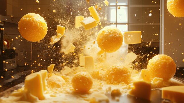 National Cheeseball Day, illustration