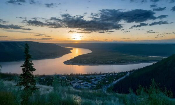 Visit the historic town of Dawson City