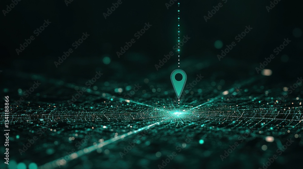 Poster digital location pinpoint: navigating the network