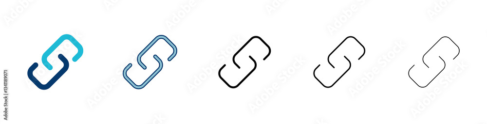 Poster external link symbol icon vector. link icon isolated on white background. link vector icon. hyperlin