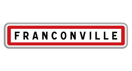 Panneau de Franconville, Val-d'Oise, Île-de-France