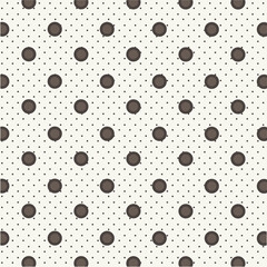 seamless pattern with polka dots