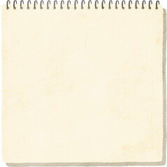 스프링 공책 배경 스케치북