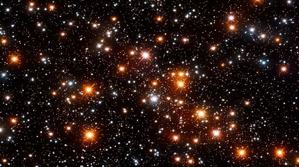 an abstract night sky filled with black stars.