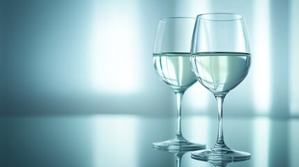 an image showcasing refraction effects in white glass.