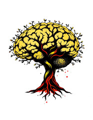 vector illustration of a tree