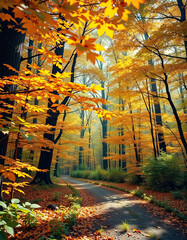 autumn in the park