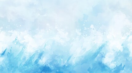 A Captivating Abstract Light Blue Watercolor Background Design