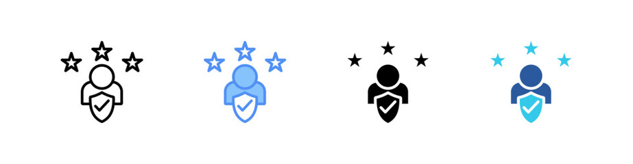 Reliability Multistyle Icon Sheet