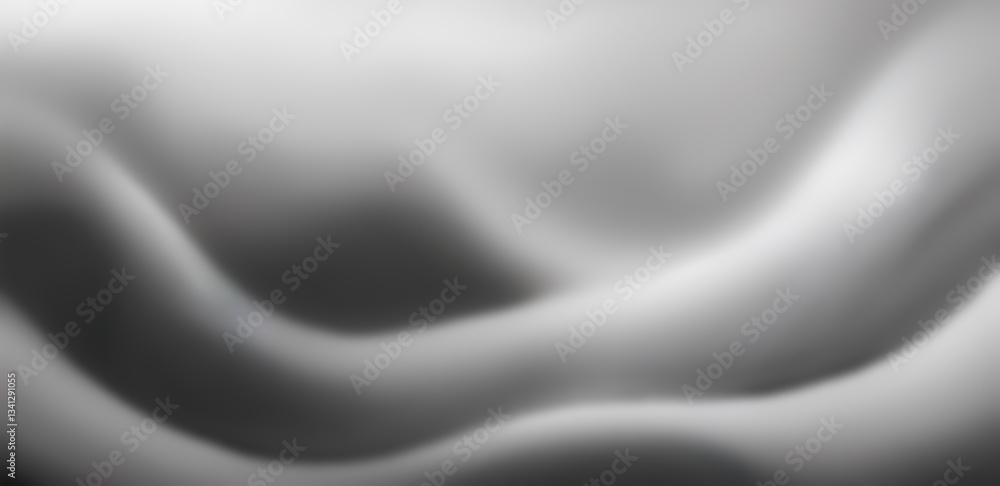 Poster smooth gray waves creating an abstract and elegant background