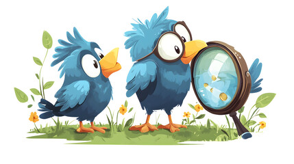 Fototapeta premium Modern Illustration of Search Engine Concept in Cartoon Vector Style for Web Development Projects