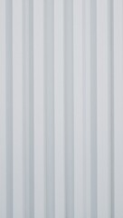 Obraz premium White corrugatedgalvanized steel panoramic view with textured surface detail