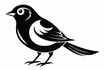 Obraz premium bird line art silhouette vector illustration
