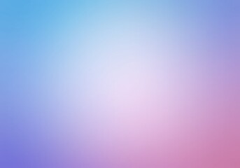 Smooth gradient transitions from cool blue to soft pink, creating a serene and calming abstract background.