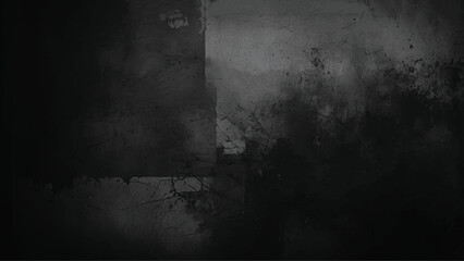 Black plastered wall background texture
