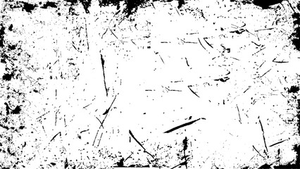 Scratches on white background