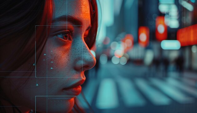 Data-driven strategic advertising service in the form of a woman's face, accurately and intelligently analyzes consumer behavior