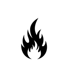 Fiery Icon: A sleek, minimalist icon of stylized flames. Representing intensity, passion, or warning. Clean lines, a bold aesthetic, and a timeless symbol.