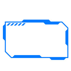 Frame Futuristic Tech Line