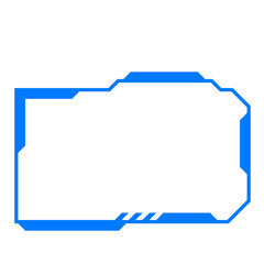 Frame Futuristic Tech Line