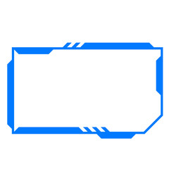 Frame Futuristic Tech Line