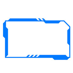 Frame Futuristic Tech Line