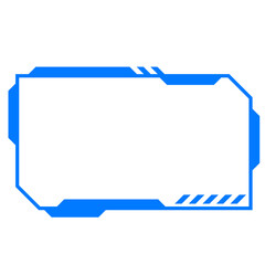 Frame Futuristic Tech Line