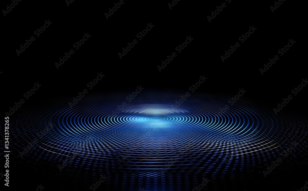 Poster digital innovation is exemplified by an abstract technological background with a patterned design co