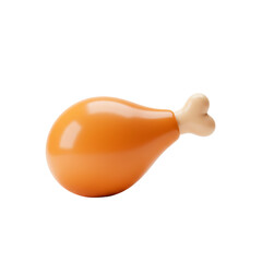 roasted fried chicken thigh