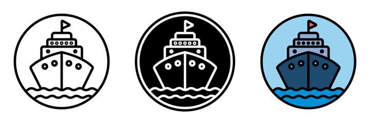 Cruise Ship is a large passenger vessel offering luxurious ocean travel with accommodations and entertainment.