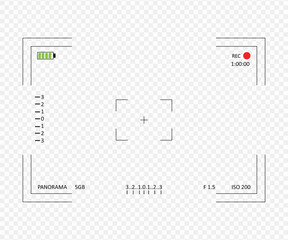 camera overlay design template