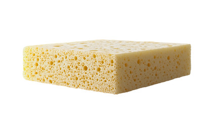 Sea sponge used for maintaining hygiene, a yellow sponge that absorbs various liquids very well, suitable for use in the kitchen or bathroom.