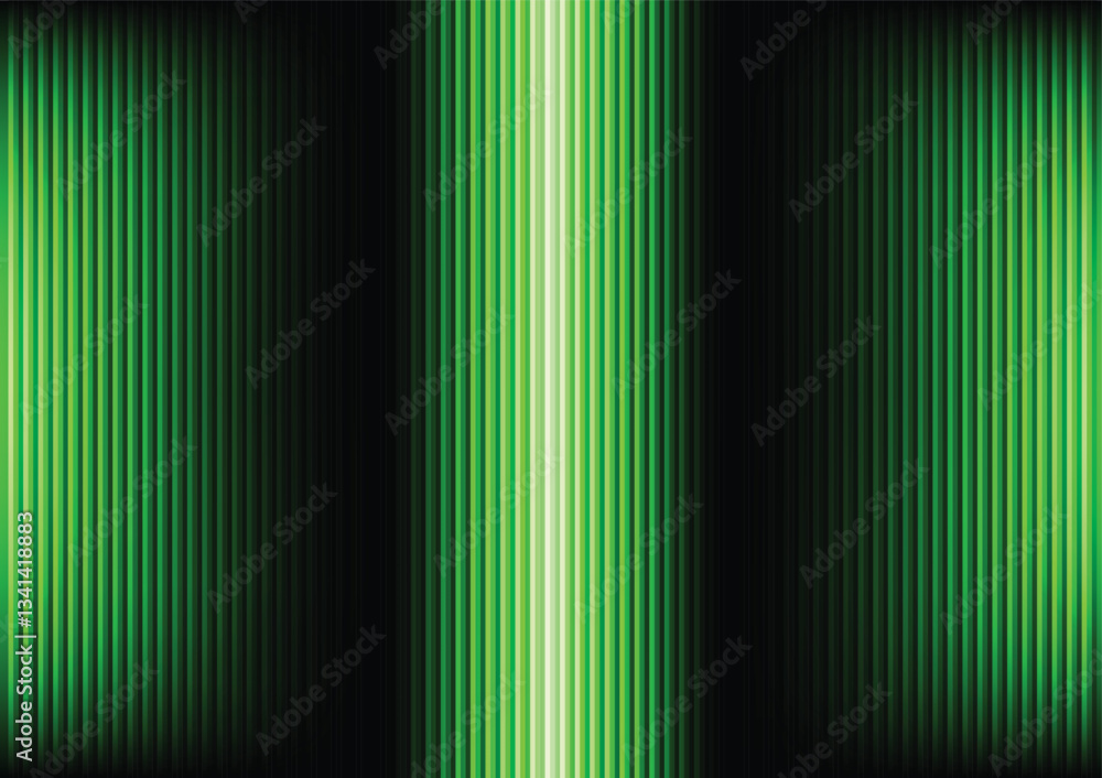 Poster abstract technology green neon laser light beam vector background graphic gradient network connectio