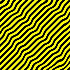 black and yellow wavy diagonal lines