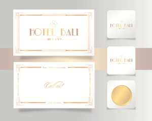 minimalist luxury business card