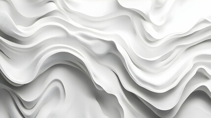 Obraz premium Abstract white wave texture background