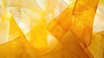 transformations depicted in abstract yellow forms.