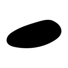 Oval Hand Drawn Shape Icon
