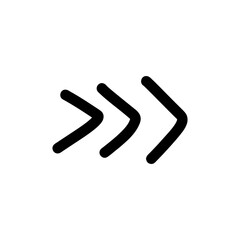 Obraz premium Hand-drawn boost line. Abstract random doodle icon.