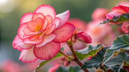 Obraz premium pink magnolia flower