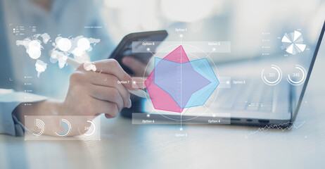 Data Visualization and Decision Analysis with Interactive Analytics.