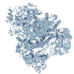 Macromolecule pixel art