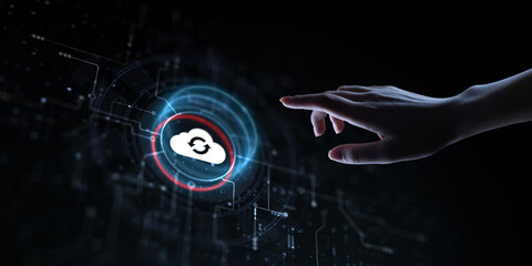 Cloud Concept: Transforming Business Operations Through Cloud Computing Solutions.