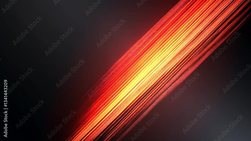 Poster dynamic abstract background with vibrant red and orange streaks on dark backdrop, evoking energy and