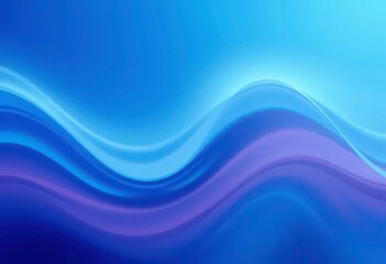 Abstract blue wave background, ideal for business presentations or website banners, clean, corporate