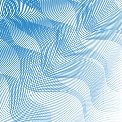 Fototapeta premium Design element many broken lines structure effect