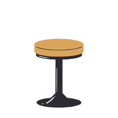 A golden-brown round cookie on a simple white background, ideal for baking themes